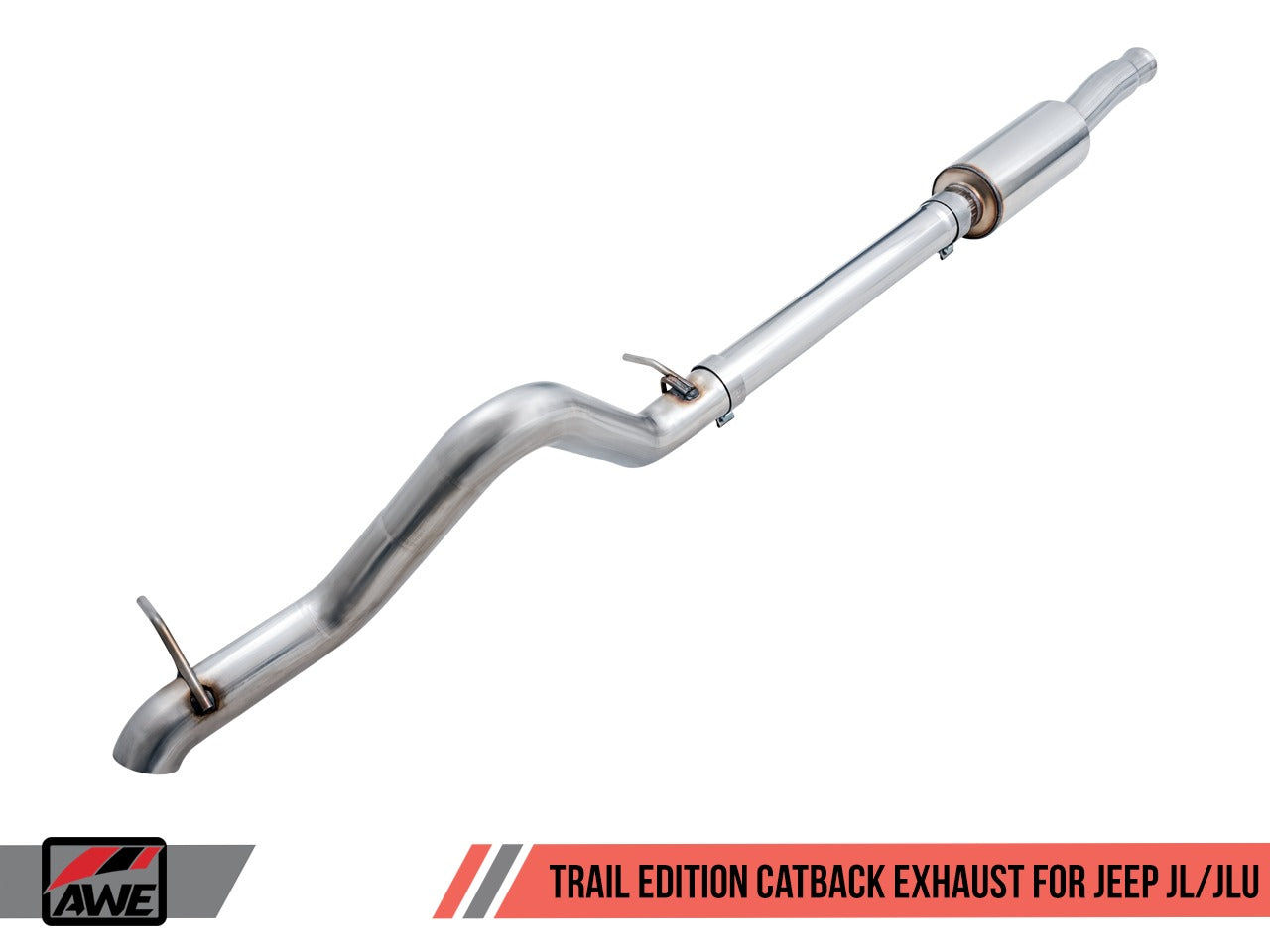 AWE Tuning 18-22 Jeep Wrangler JL/JLU 2.0T Trail Edition Cat-Back Exhaust 3015-21005