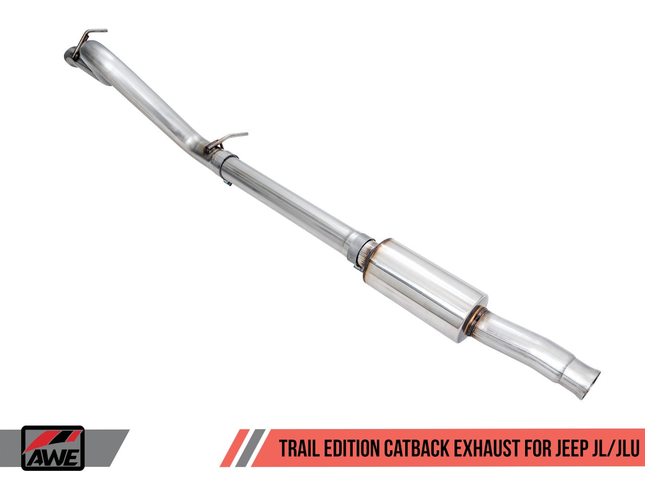 AWE Tuning 18-22 Jeep Wrangler JL/JLU 2.0T Trail Edition Cat-Back Exhaust 3015-21005
