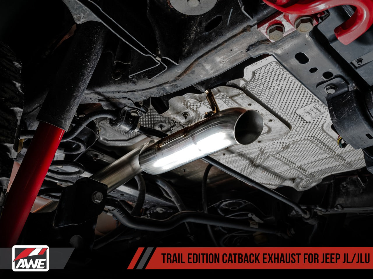 AWE Tuning 18-22 Jeep Wrangler JL/JLU 2.0T Trail Edition Cat-Back Exhaust 3015-21005