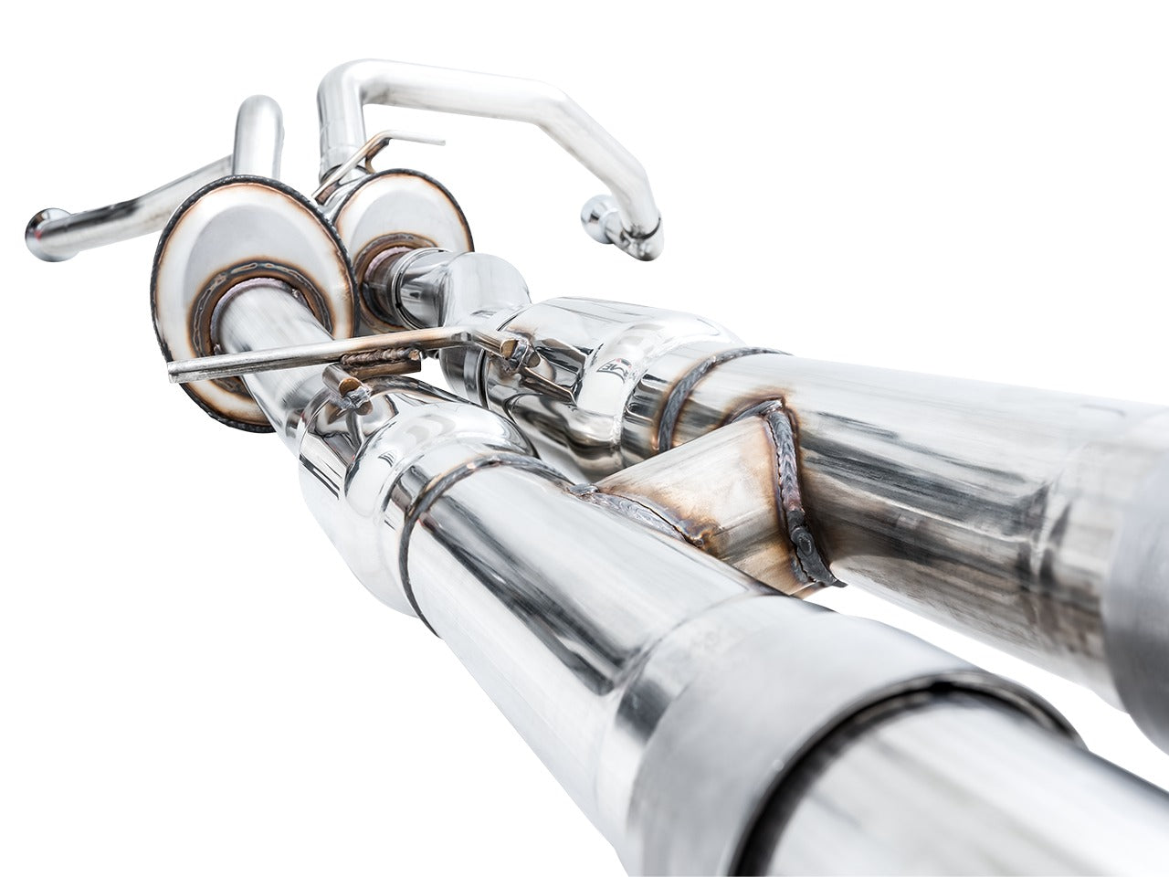 AWE Tuning 21-22 RAM 1500 TRX 0FG Cat-Back Exhaust - Chrome Silver Tips 3015-32004
