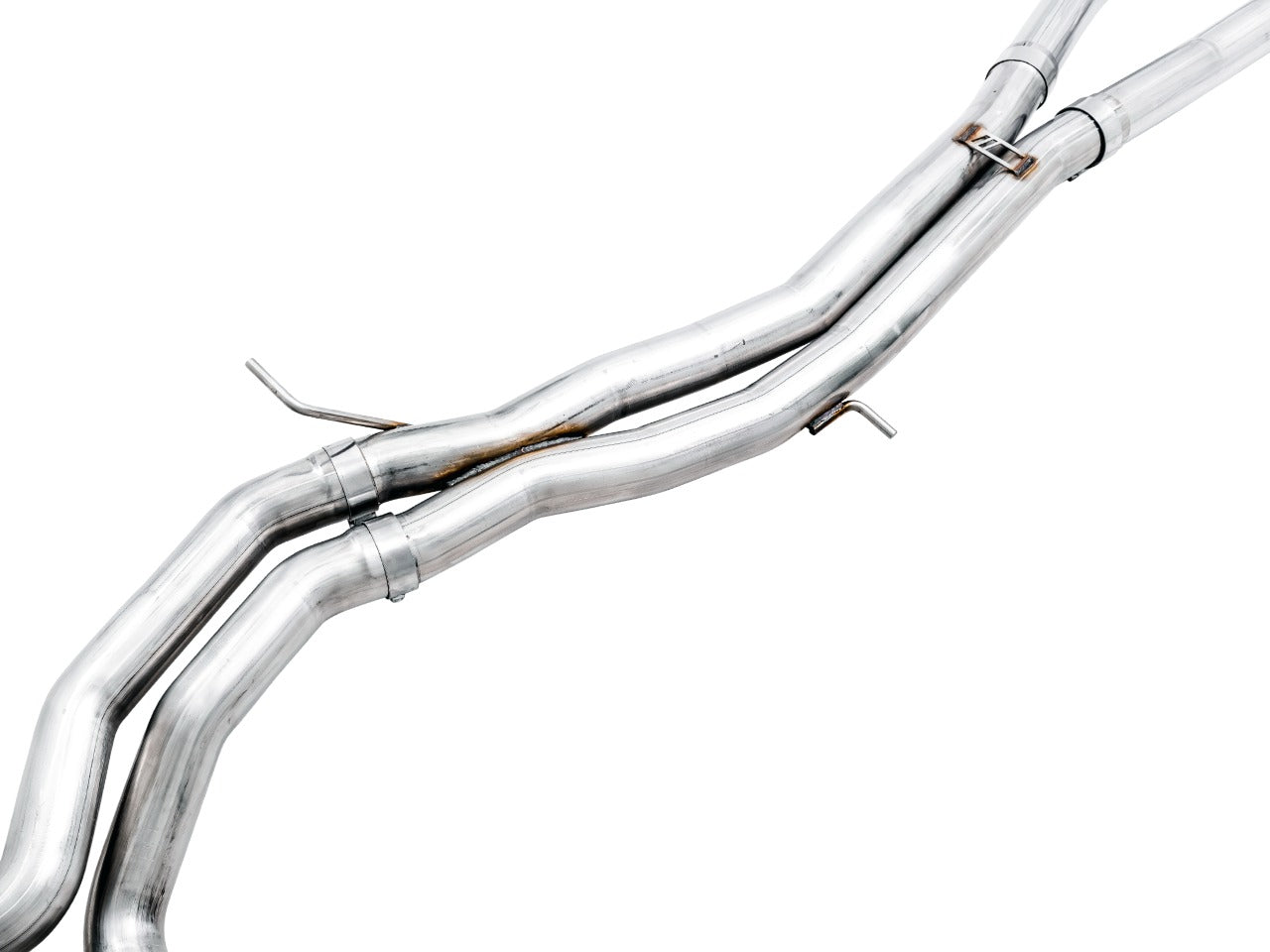 AWE Tuning 20-22 Audi B9.5 RS5 Sportback Non-Resonated Touring Edition Exhaust - RS-Style Diamond Blk Tips 3015-33321