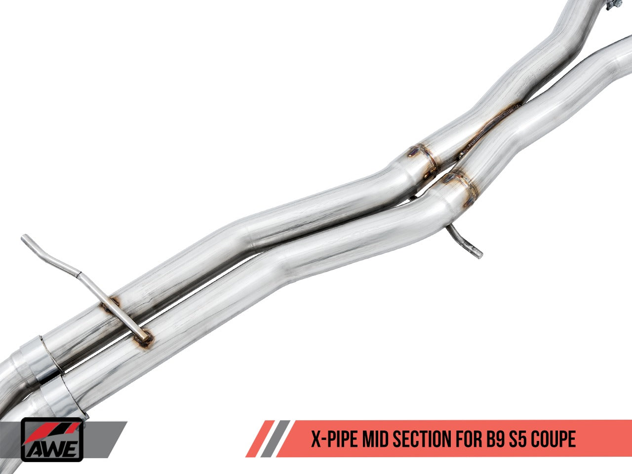 AWE Tuning 18-21 Audi B9 S5 3.0T Touring Edition Exhaust - Chrome Silver Tips (90mm) 3015-42086