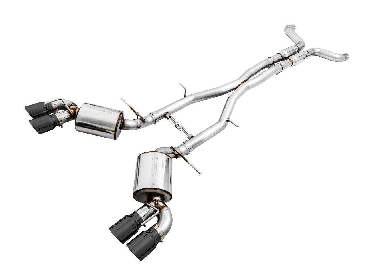 AWE Tuning 16-22 Chevy Camaro SS Res Cat-Back Exhaust -Touring Edition (Quad Diamond Black Tips) 3015-43114