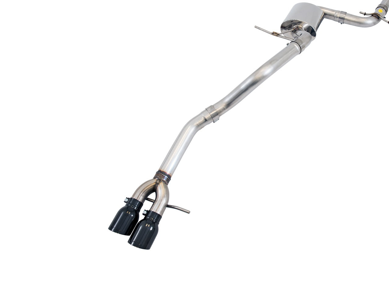 AWE Tuning 16-18 Volkswagen Jetta Mk6 1.4T Track Edition Exhaust - Diamond Black Tips 3020-23034