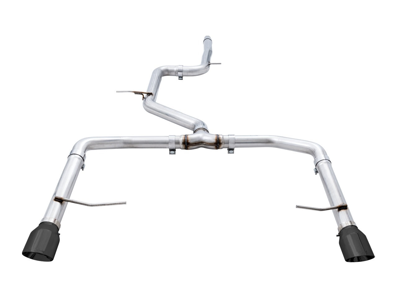 AWE Tuning 19-21 Volkswagen Jetta GLI Mk7  - Non-Resonated - Track Edition Exhaust - Diamond Black Tips (Fits OEM DP) 3020-23036