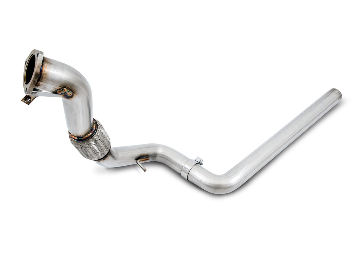 AWE Tuning 18 Audi B9 A5 Track Edition Exhaust Dual Outlet - Chrome Silver Tips (Includes DP) 3020-32032