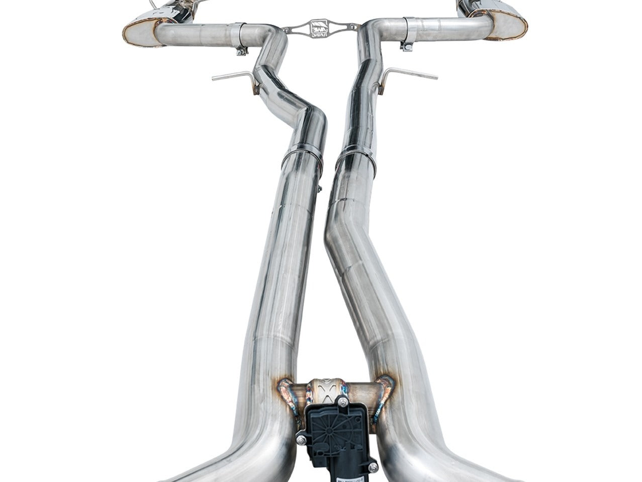 AWE Tuning 19-20 Mercedes-Benz C63/S AMG Sedan (W205) w/DPE SwitchPath Exhaust System - No Tips 3025-11006