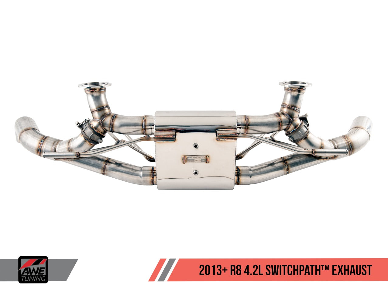 AWE Tuning 14-15 Audi R8 4.2L Coupe SwitchPath Exhaust 3025-31022
