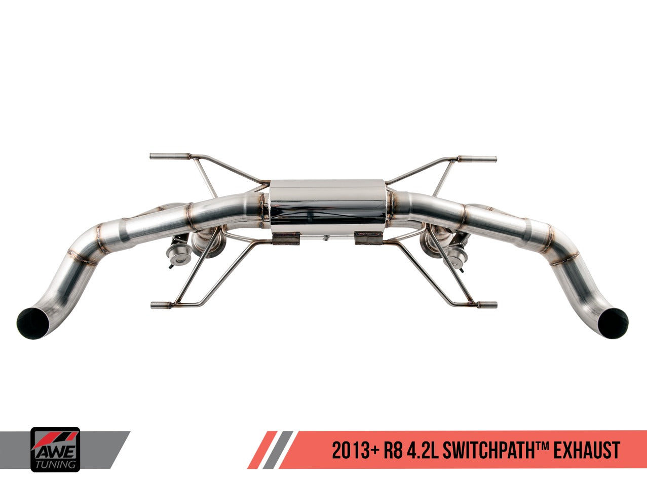 AWE Tuning 14-15 Audi R8 4.2L Coupe SwitchPath Exhaust 3025-31022