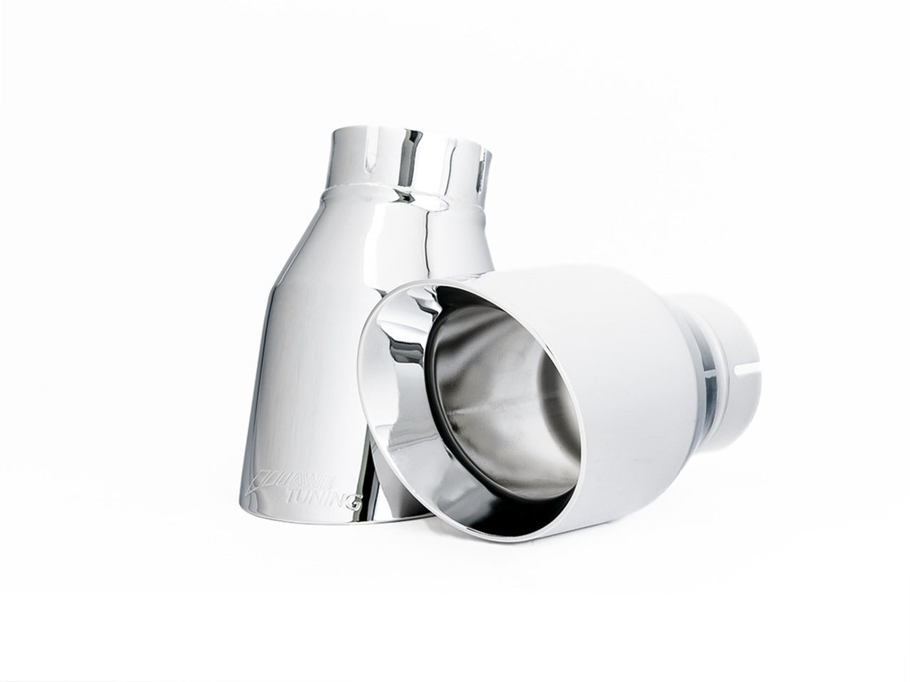 AWE Tuning Audi 17-18 B9 A4 SwitchPath Exhaust Dual Outlet - Chrome Silver Tips (Includes DP and Remote) 3025-32014