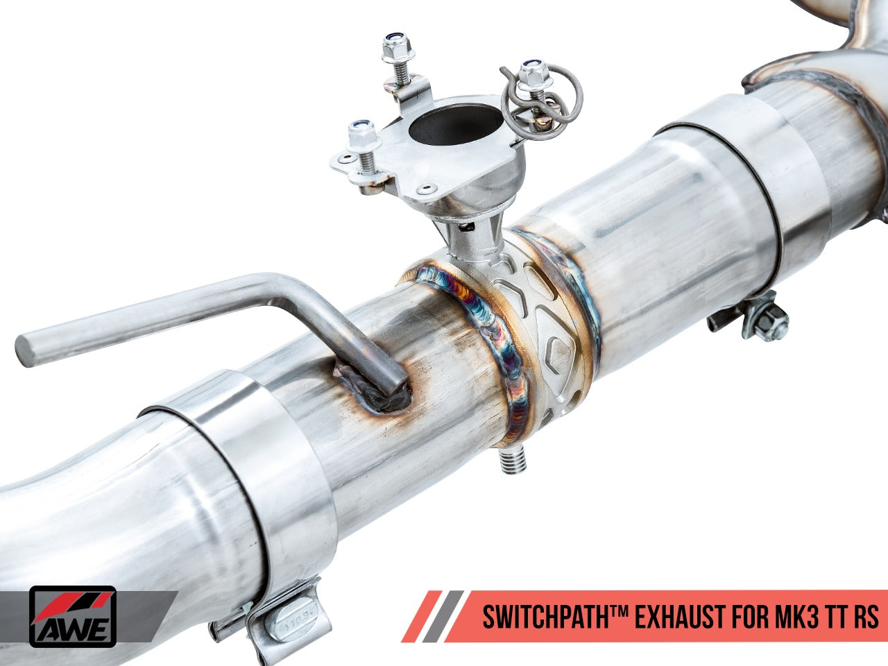 AWE Tuning 17-21 Audi TT RS 2.5L Turbo Coupe 8S/MK3 SwitchPath Exhaust w/Diamond Black RS-Style Tips 3025-33032
