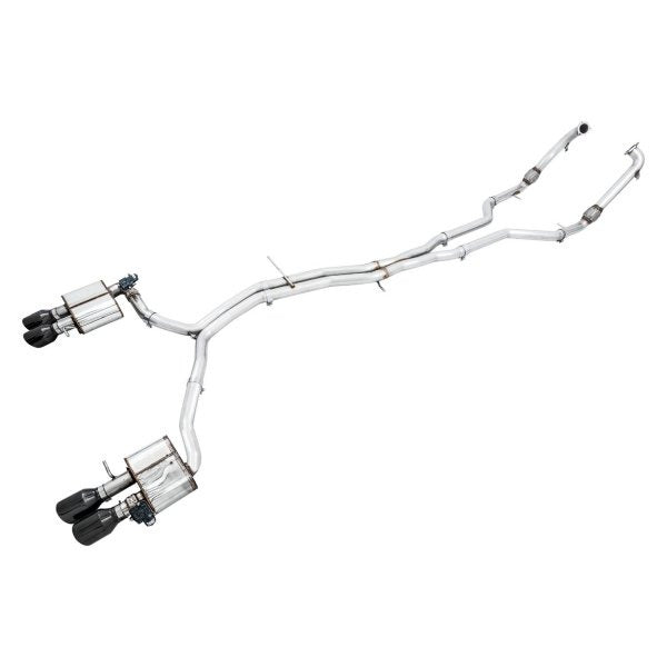 AWE Tuning 18-21 Audi B9 S5 Coupe 3.0T SwitchPath Exhaust (Res. for Perf. DP) 102mm - Chrome Silver Tips 3025-42056