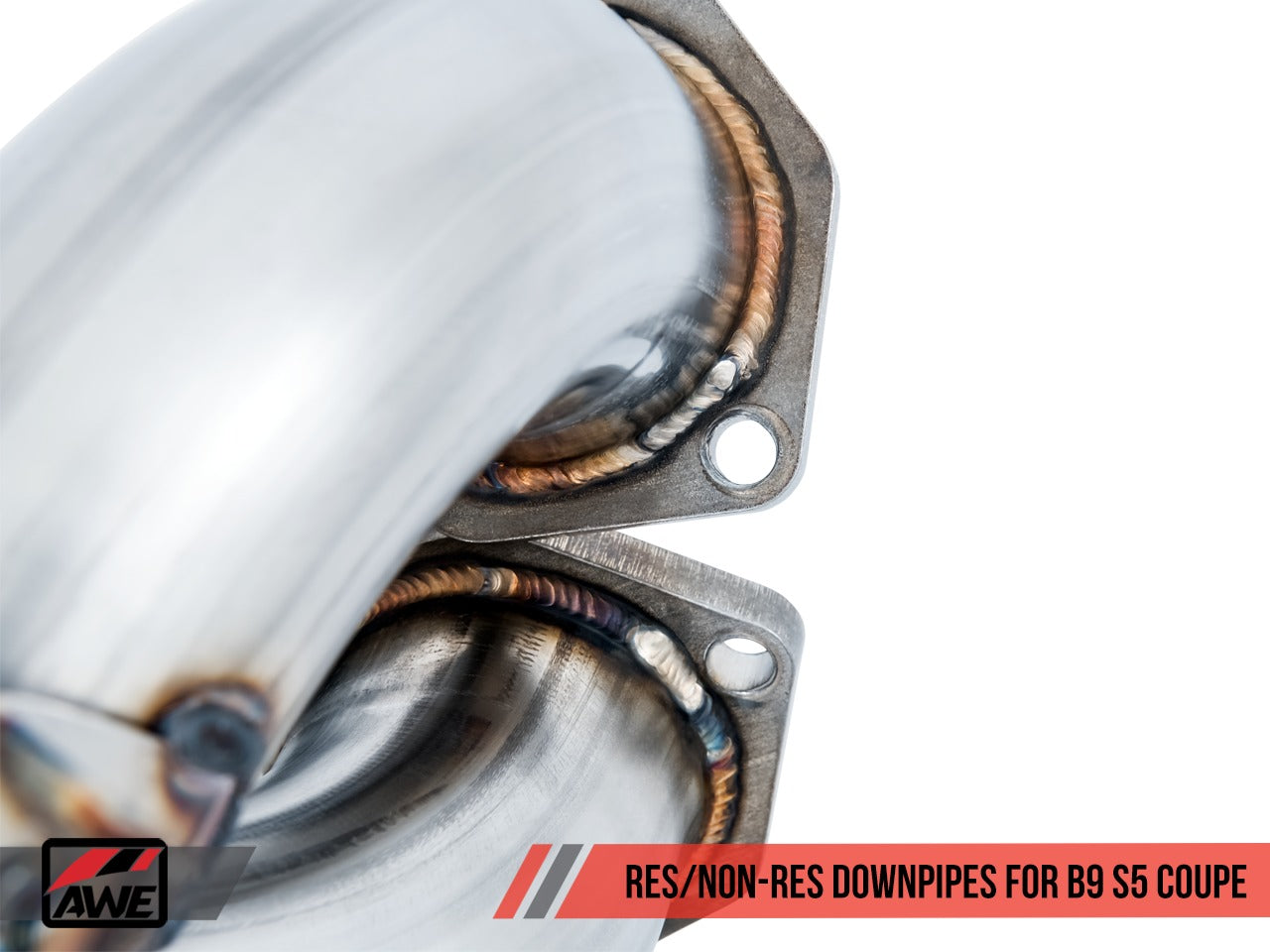 AWE Tuning 18-22 Audi B9 S5 Sportback Resonated SwitchPath Exhaust - Chrome Tips (90mm) 3025-42058