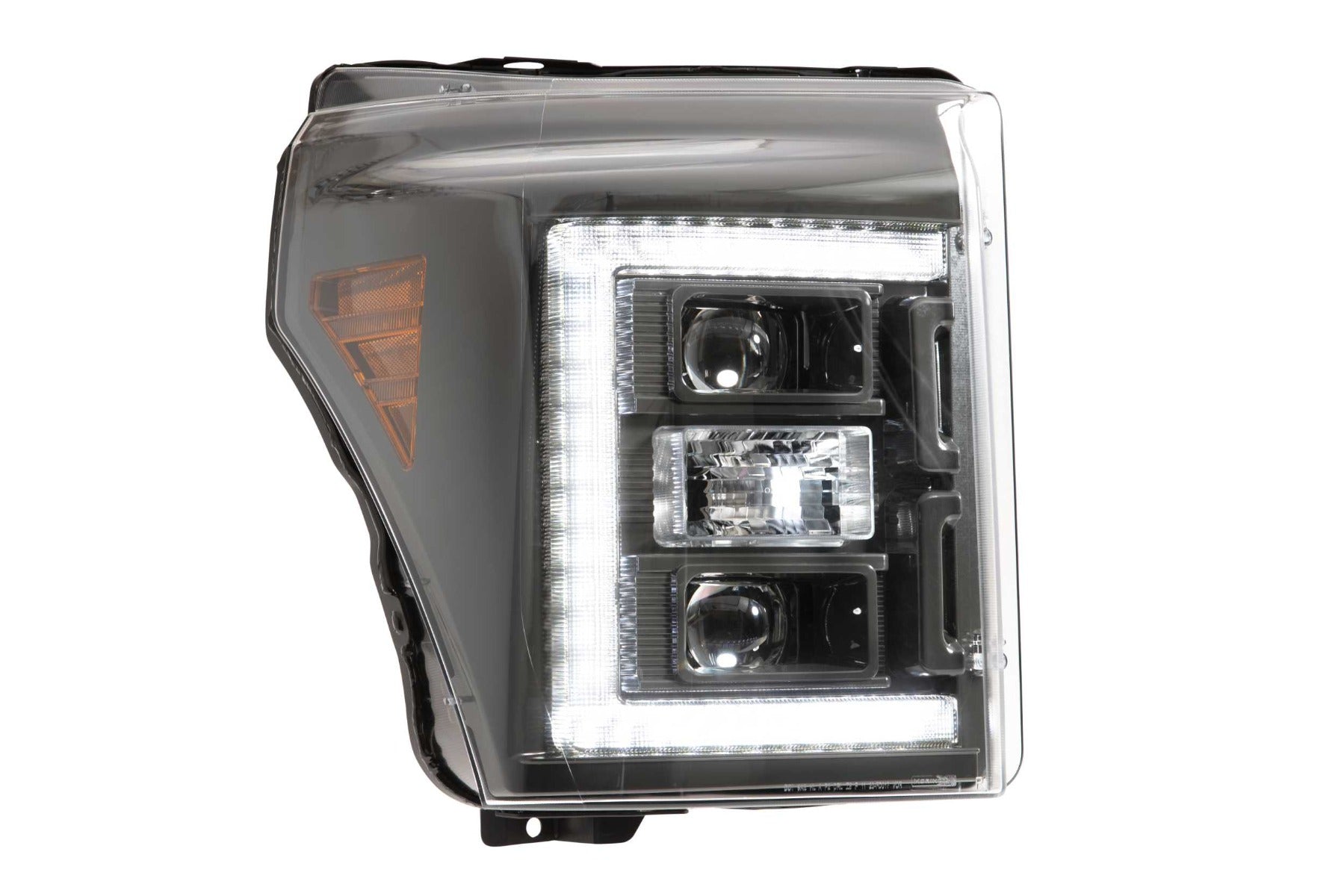 Morimoto XB Hybrid LED Headlights: Ford Super Duty (11-16) (Pair / ASM) LF553