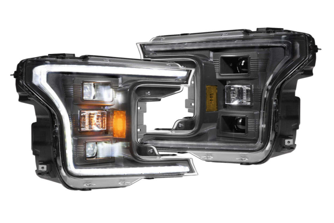Morimoto XB Hybrid LED Headlights: Ford F150 (18-20) (Pair / ASM) LF551