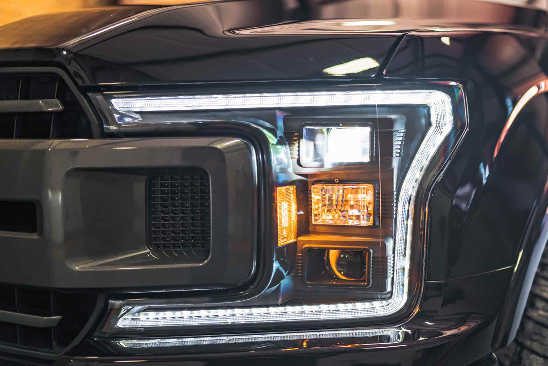 Morimoto XB Hybrid LED Headlights: Ford F150 (18-20) (Pair / ASM) LF551