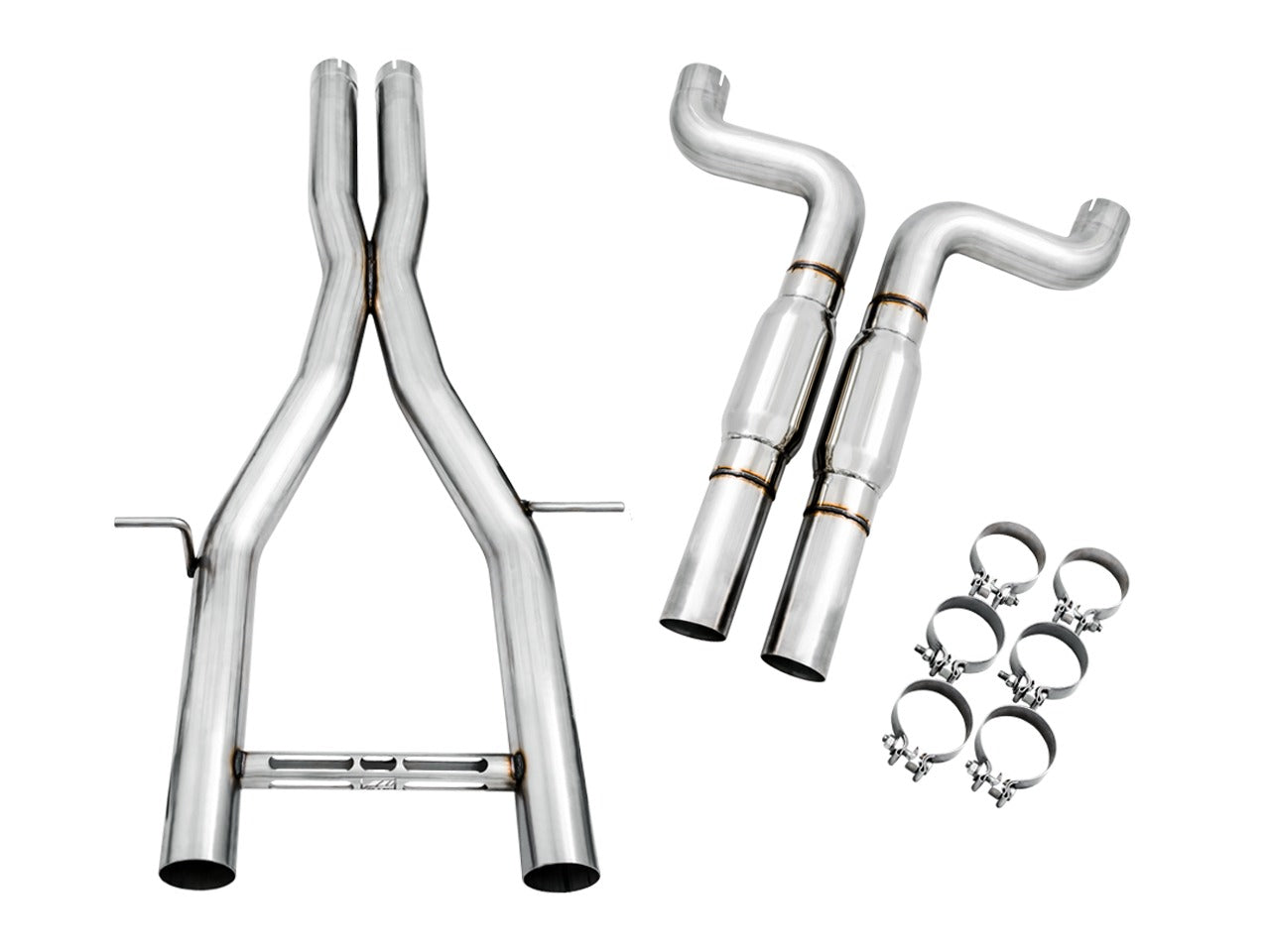 AWE Tuning 16-22 Chevy Camaro SS Resonated Axle Back to Cat Back Conversion Kit 3815-11038