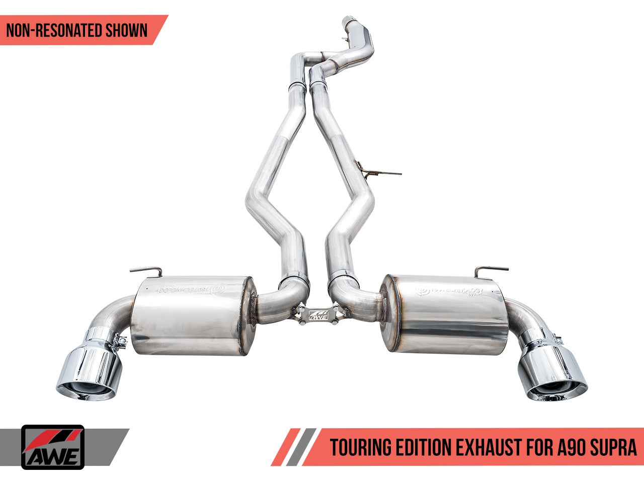 AWE Tuning 20-22 Toyota Supra A90 Track-to-Non-Resonated Touring Conversion Kit 3820-11044