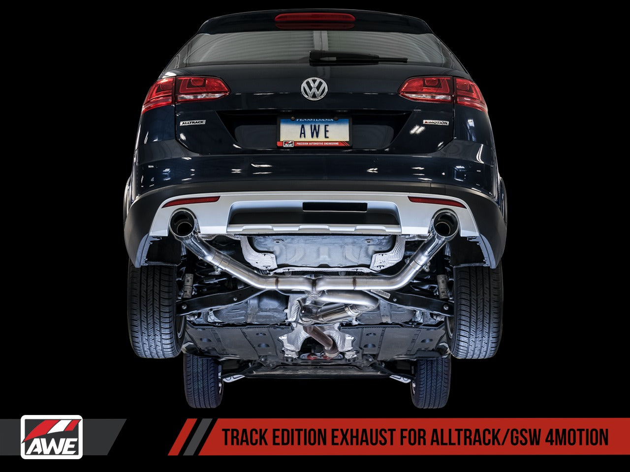 AWE Tuning 17-19 Volkswagen Alltrack 1.8L Turbo w/ 4Motion Touring to Track Conversion Kit 3820-11024