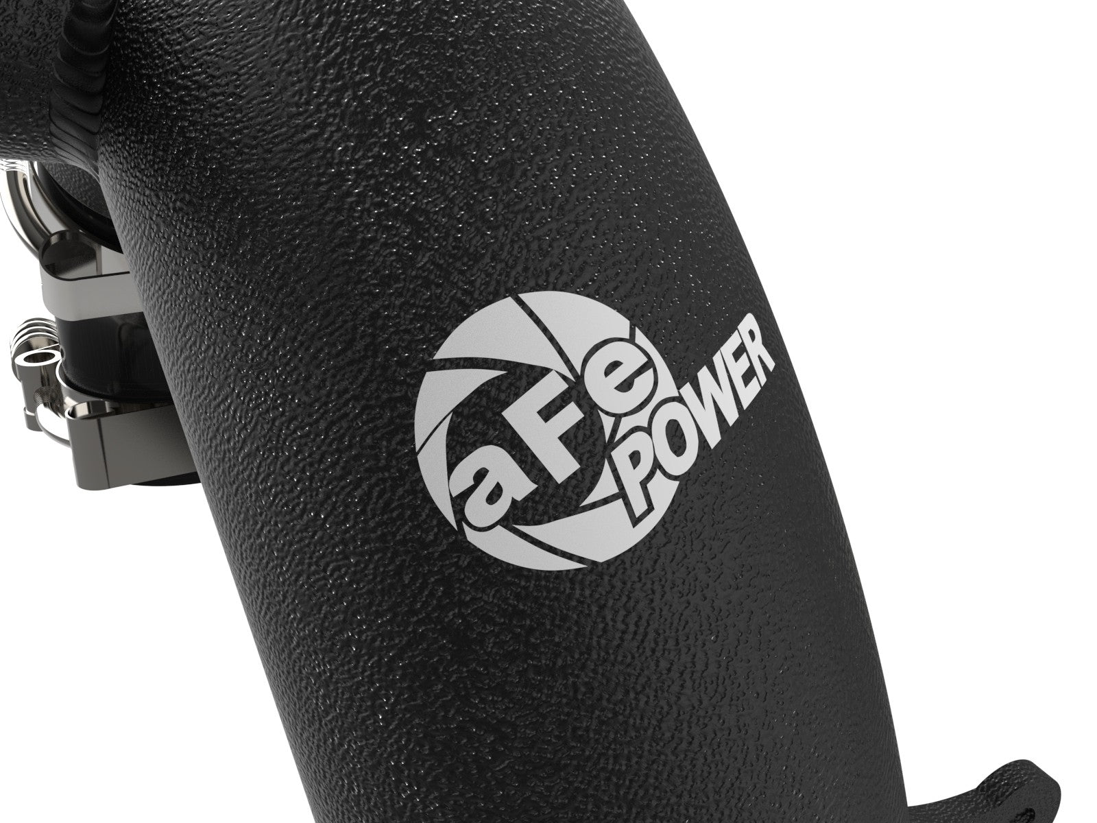 aFe Power 21-22 Ford Bronco L4-2.3L (t) BladeRunner 3 IN Aluminum Hot Charge Pipe Black 46-20578-B