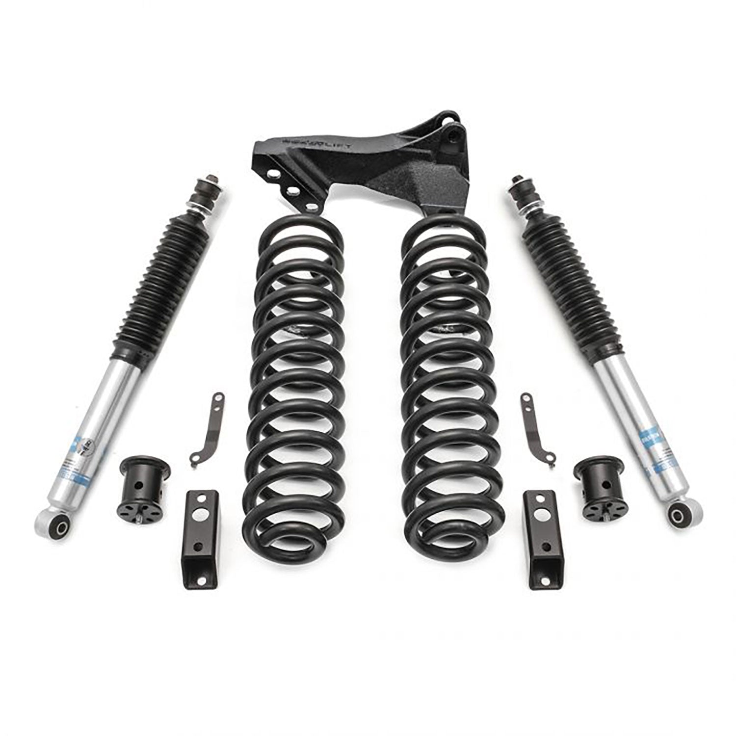 ReadyLIFT 2.5&quot; Coil Spring Front Lift Kit w/ Bilstein Front Shocks 2017-2021 Ford F-250/F-350 Super Duty Diesel 4WD 46-2723