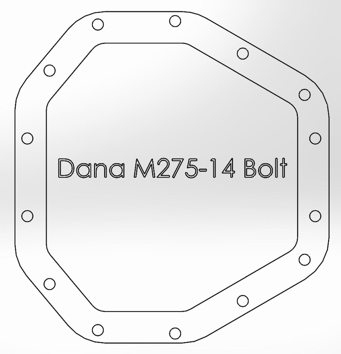 aFe Power Street Ser Rear Diff Cover Raw w/Mach Fin 2017-2021 Ford Diesel Trucks V8-6.7L(td) Dana M275-14 46-70350