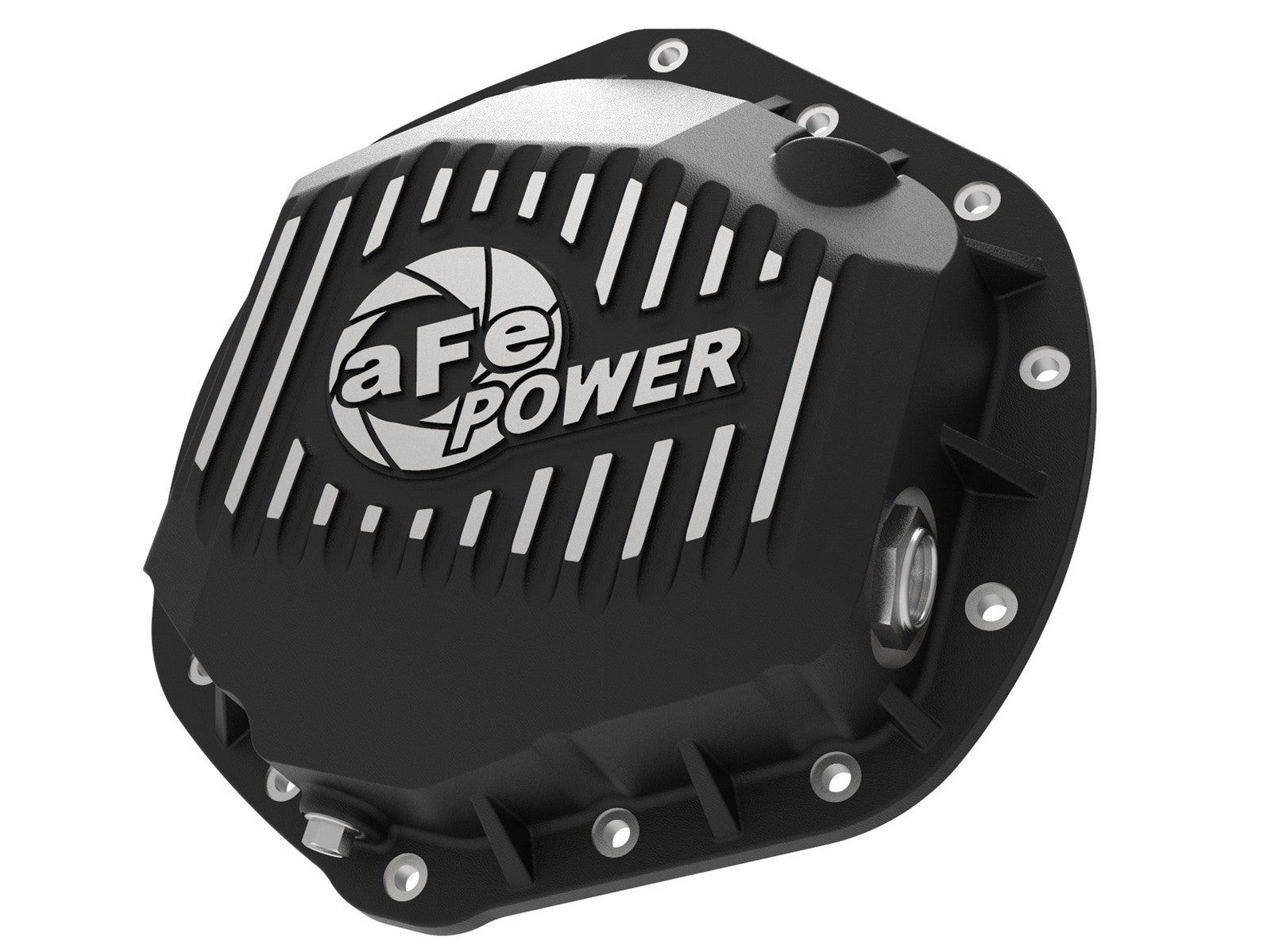 aFe Power Cover Diff Rear Machined GM Diesel Trucks 01-19 V8-6.6L / GM Gas Trucks 01-19 V8-8.1L/6.0L 46-71060B