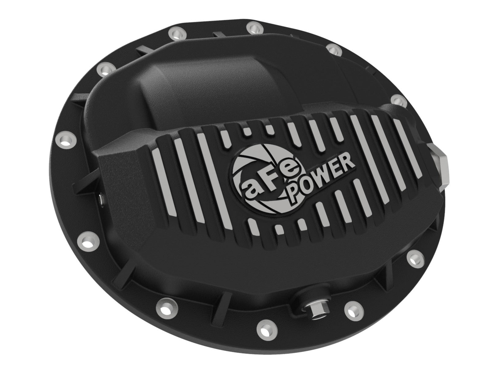 aFe Power Pro Series Rear Differential Cover Black w/ Machined Fins 13-20 RAM Diesel Trucks L6-6.7L 46-70402