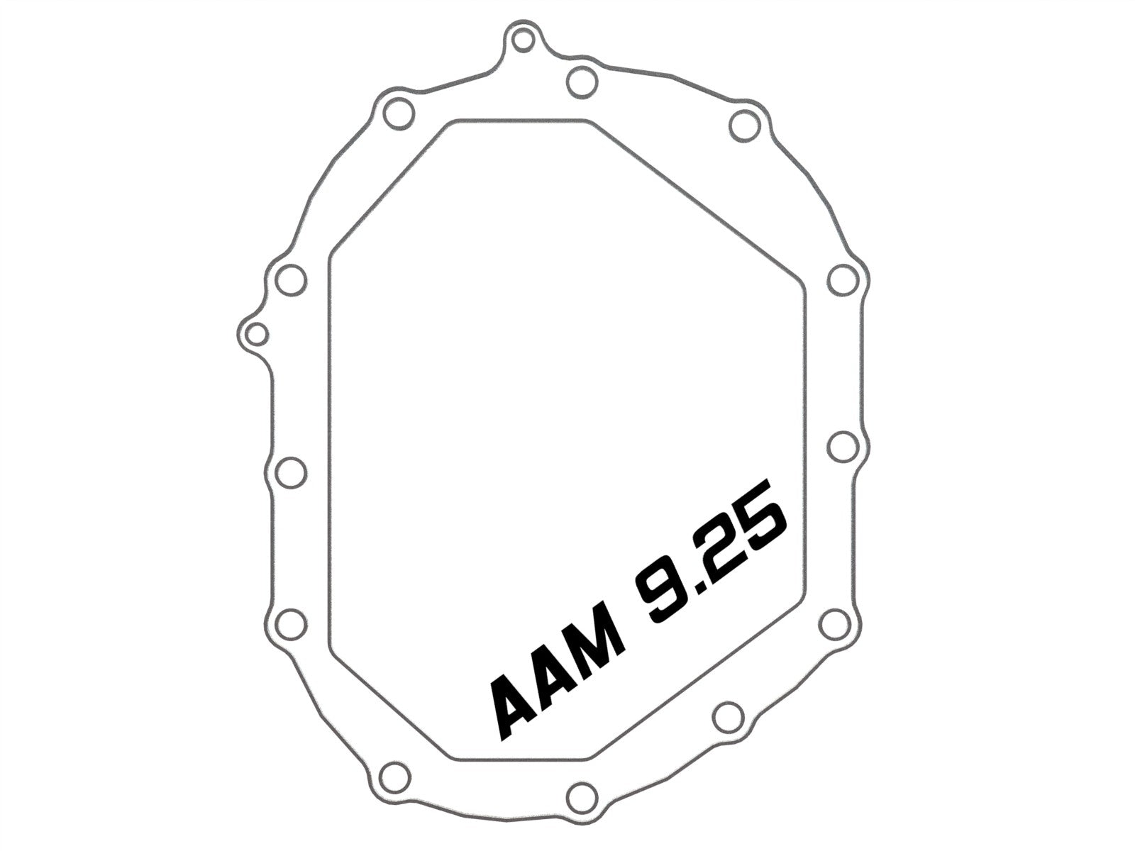 aFe Power 11-19 GM 2500-3500 AAM 9.25 Axle Front Differential Cover Raw Machined Street Series 46-71050A
