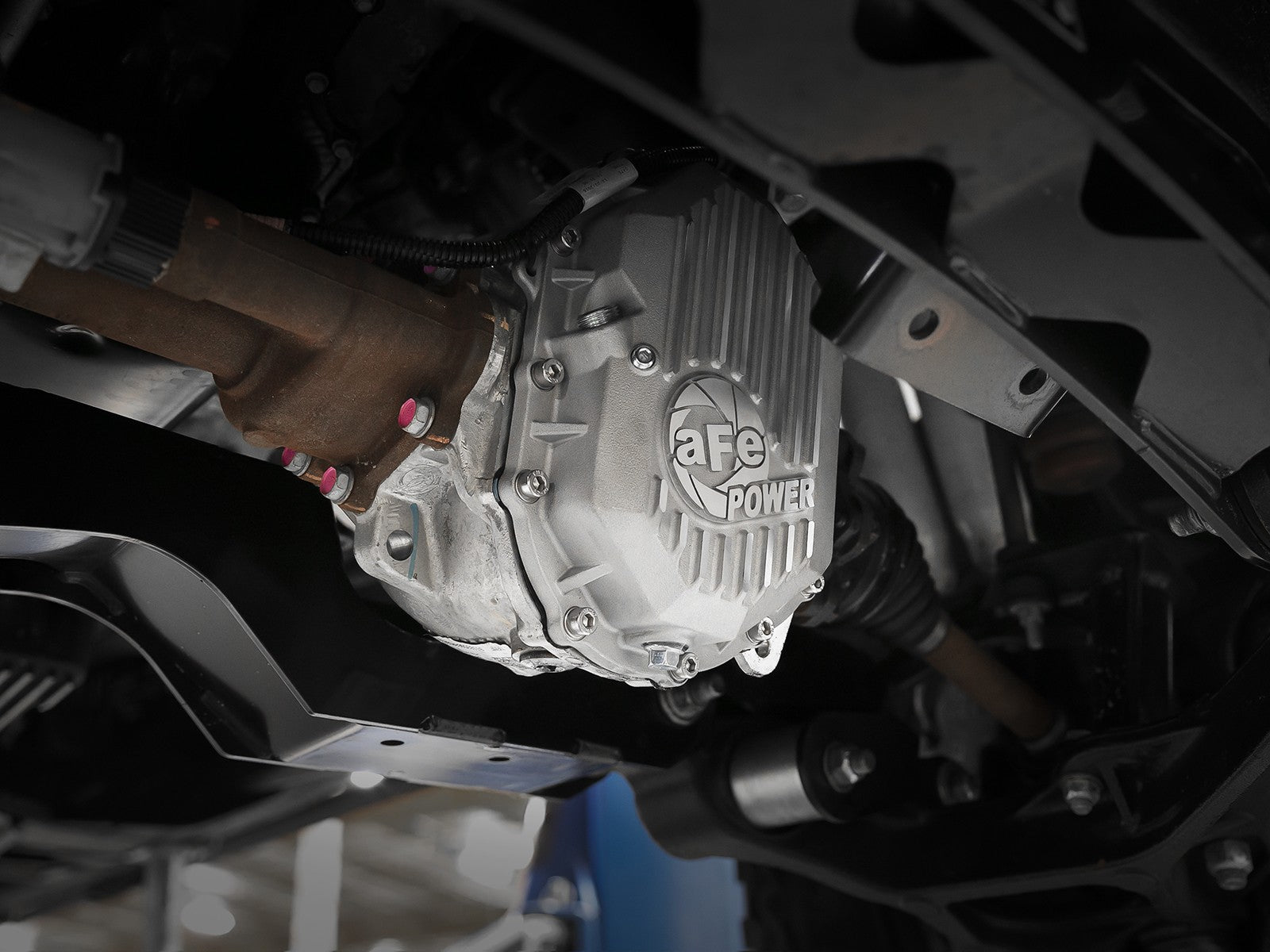 aFe Power 11-19 GM 2500-3500 AAM 9.25 Axle Front Differential Cover Raw Machined Street Series 46-71050A