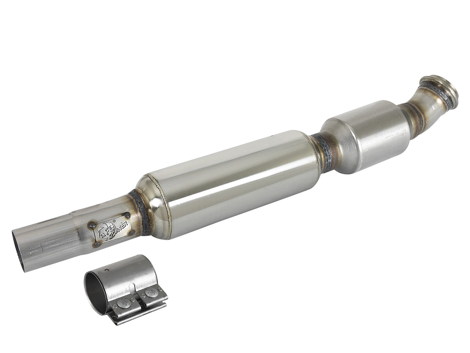 aFe Power Direct Fit 409 SS Catalytic Converter 15-16 Mini Cooper S / 2016 BMW X1 2.0T 47-46305