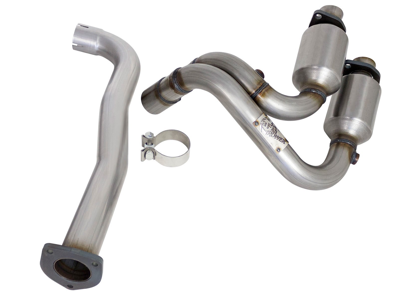 aFe Power Direct Fit Catalytic Converter Replacements Front 00-03 Jeep Wrangler (TJ) I6-4.0L 47-48001