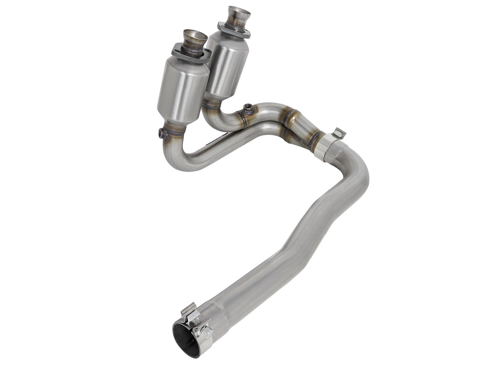 aFe Power Direct Fit Catalytic Converter Replacements Front 04-06 Jeep Wrangler (TJ/LJ) I6-4.0L 47-48003
