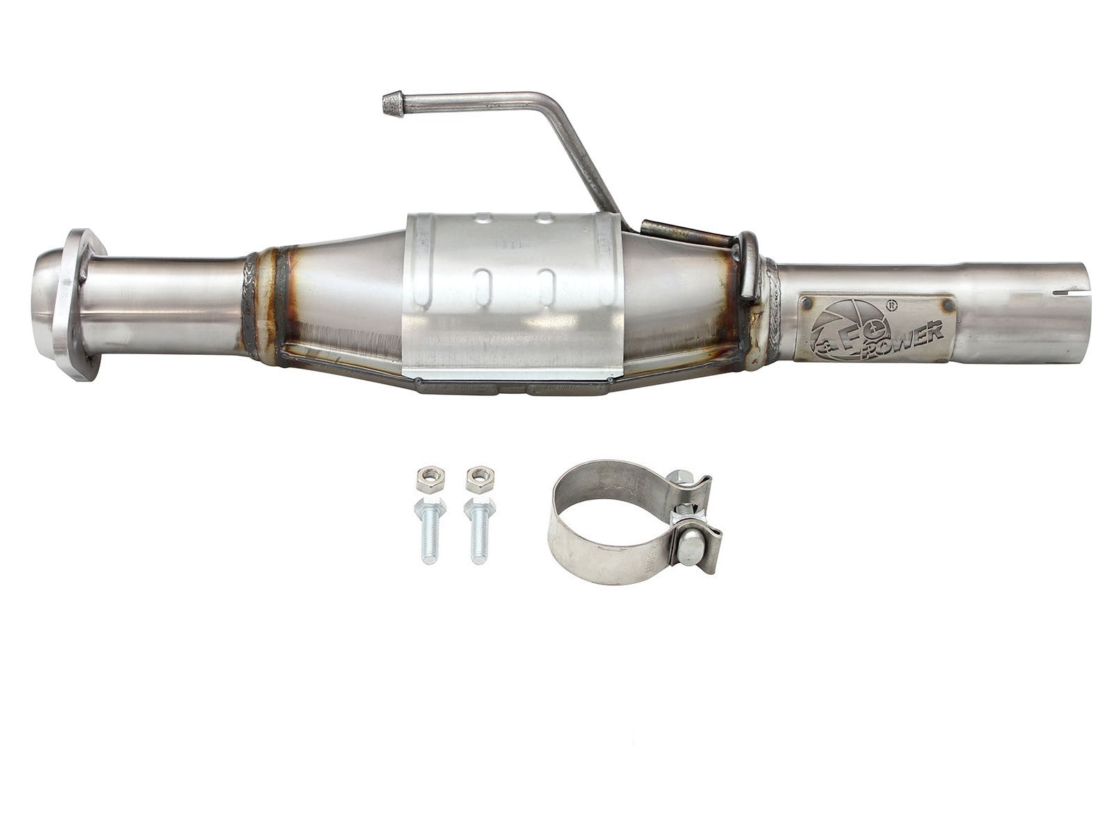 aFe Power Direct Fit Catalytic Converter Replacements Rear 04-06 Jeep Wrangler (TJ/LJ) I6-4.0L 47-48004