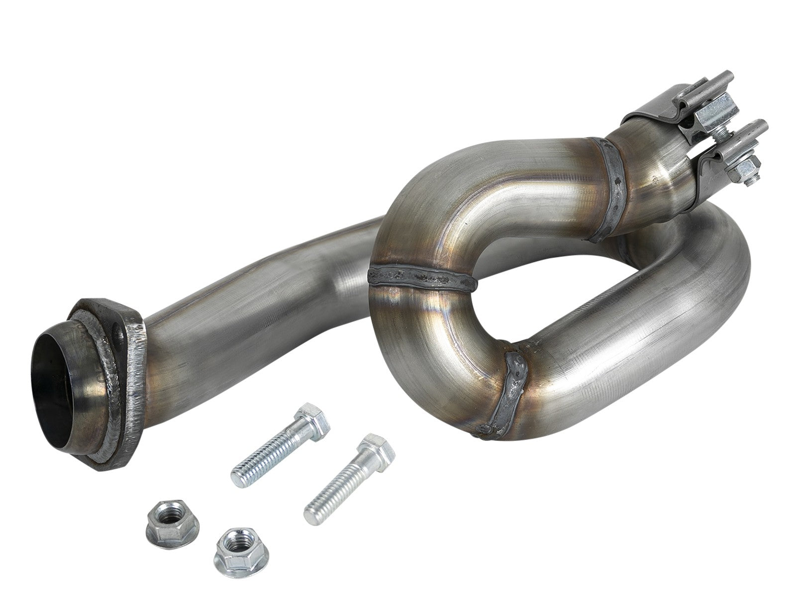 aFe POWER Twisted Steel Loop Relocation Pipe 18-22 Jeep Wrangler (JL/JT) V6-3.6L 48-48027