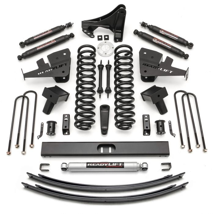 ReadyLIFT 8&quot; Lift Kit w/ SST3000 Shocks 2017-2019 Ford F-250/F-350 Super Duty Diesel 4WD (2 Piece Drive Shaft) 49-2781