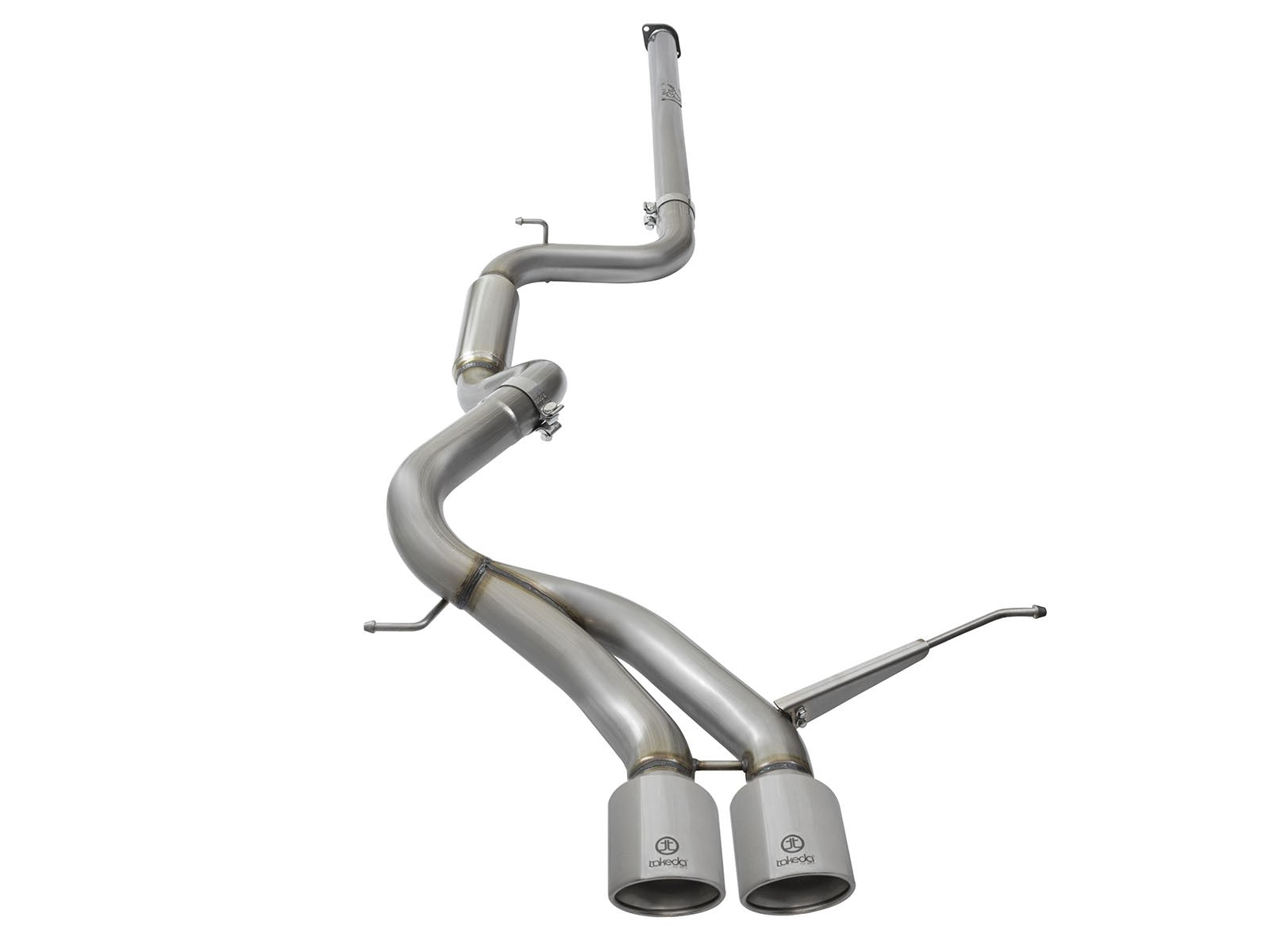 aFe POWER Takeda 3in 304 SS Cat-Back Exhaust w/ Polished Tips 13-18 Ford Focus ST L4-2.0L (t) 49-33083-P