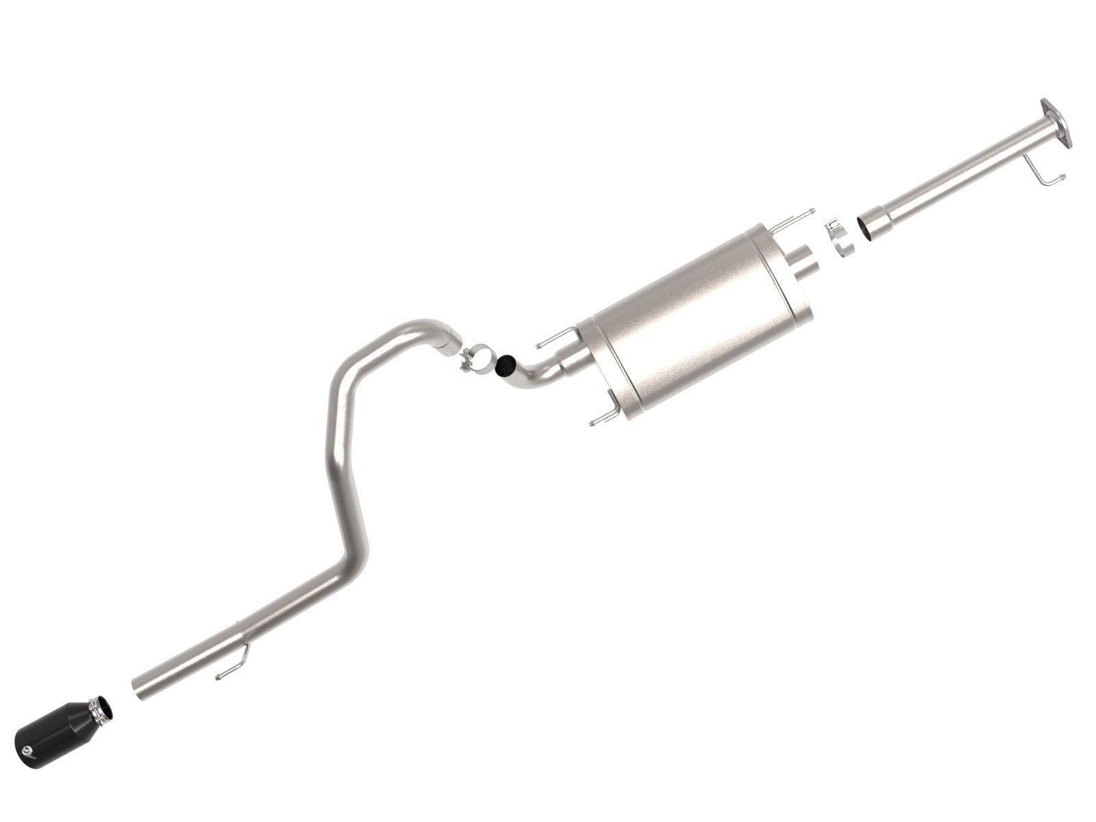 aFe POWER Vulcan Series 2-1/2in 304SS Cat-Back Exhaust 10-22 Lexus GX460 V8-4.6L w/ Black Tip 49-36048-B