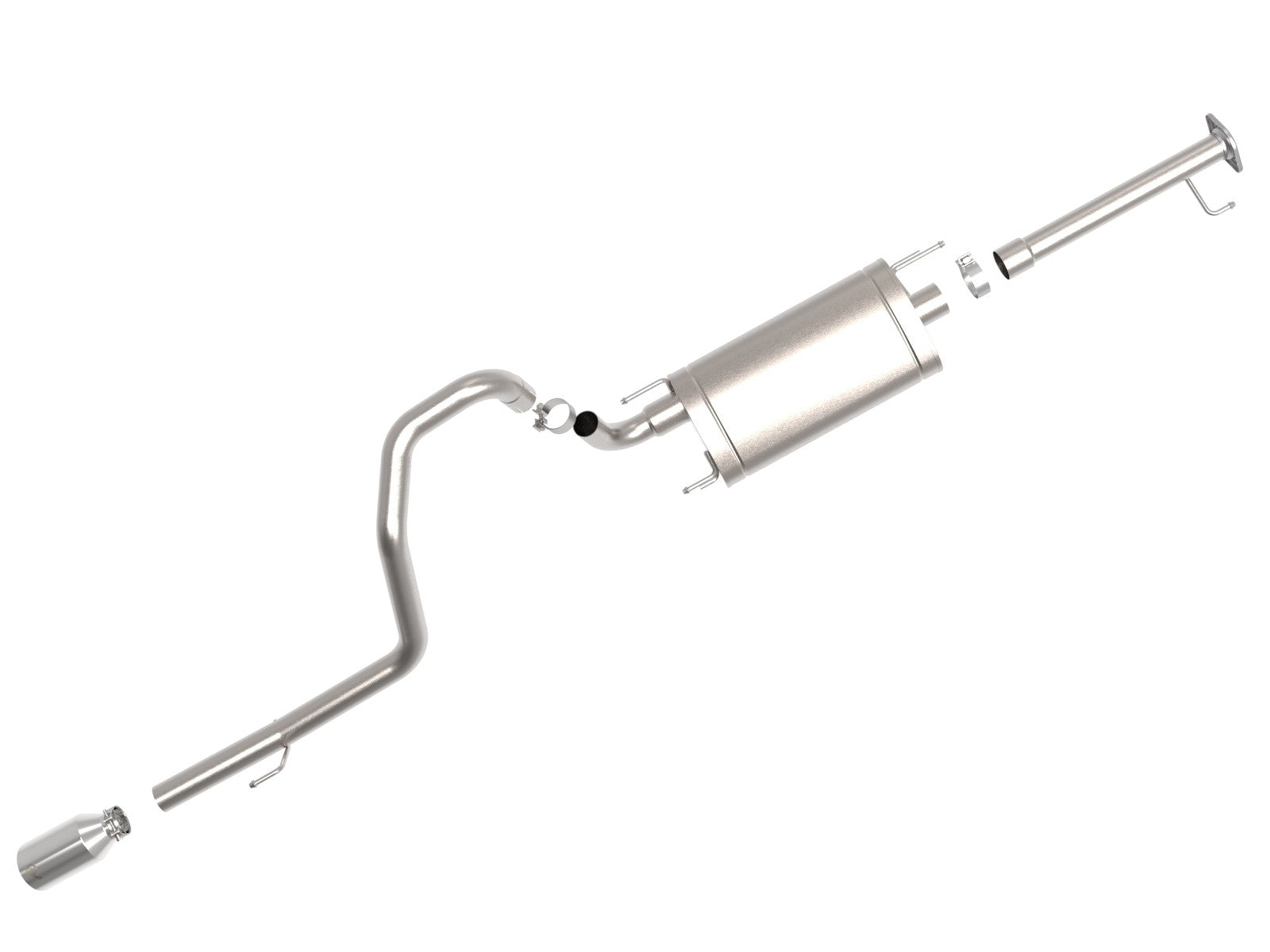 aFe POWER Vulcan Series 2-1/2in 304SS Cat-Back Exhaust 10-22 Lexus GX460 V8-4.6L w/ Polished Tip 49-36048-P