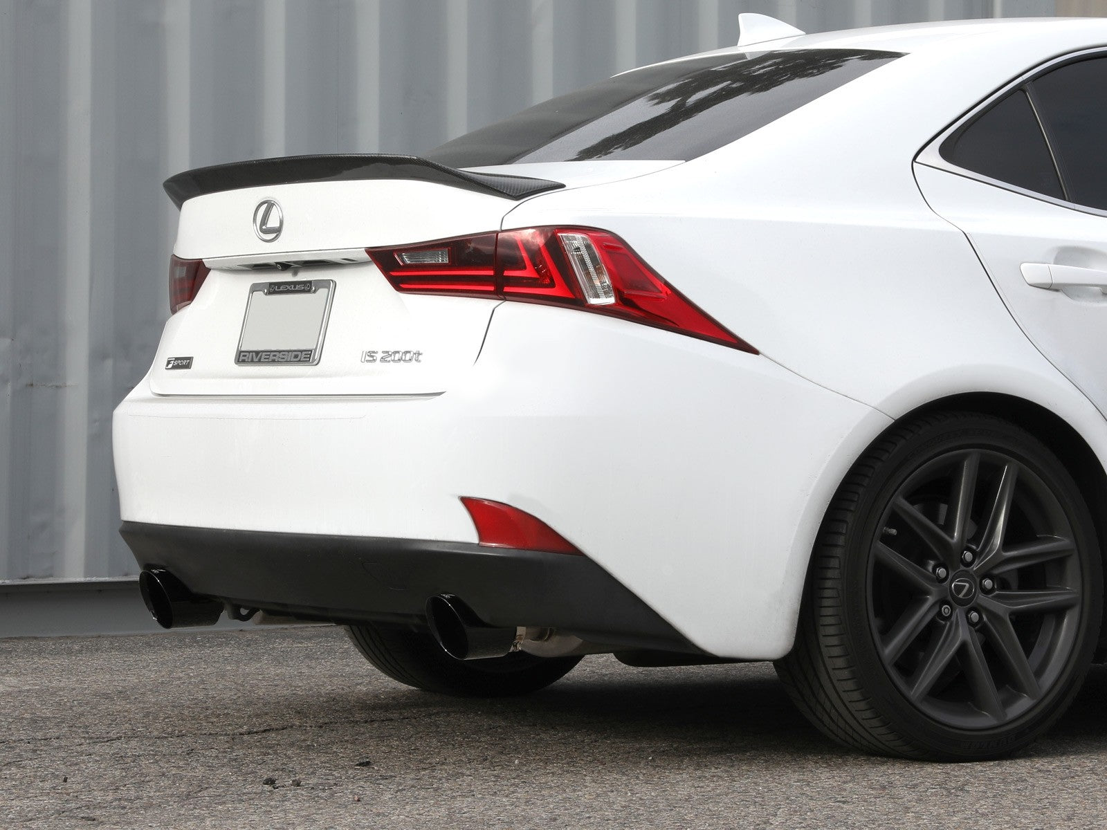 aFe POWER Takeda 16-17 Lexus IS200t // 18-22 IS300 L4-2.0L (t) 2.5in-3in 304 SS CB Exhaust w/ Black Tips 49-36059-B