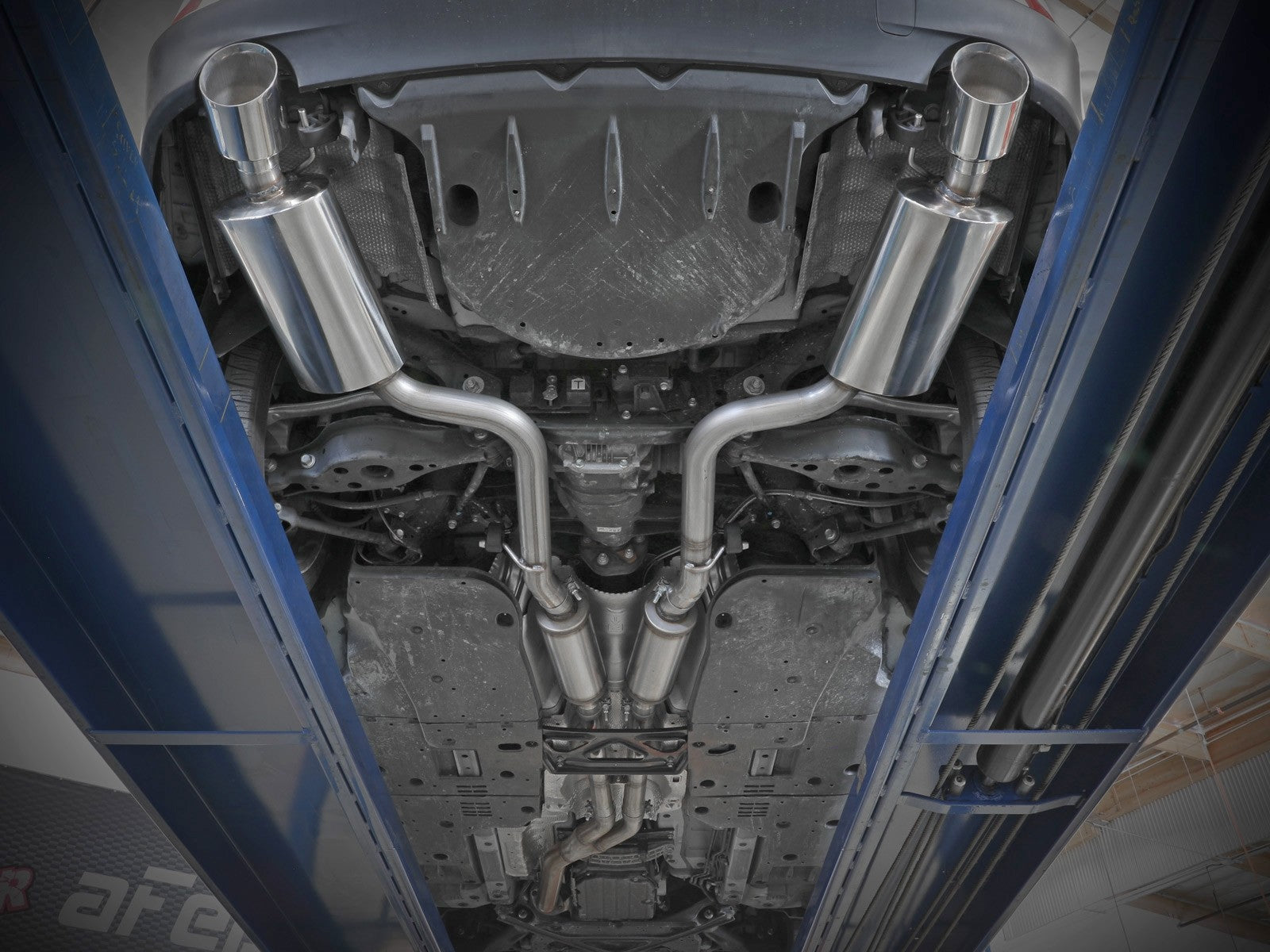 aFe POWER Takeda 16-17 Lexus IS200t // 18-22 IS300 L4-2.0L (t) 2.5in-3in 304 SS CB Exhaust w/Polish Tip 49-36059-P