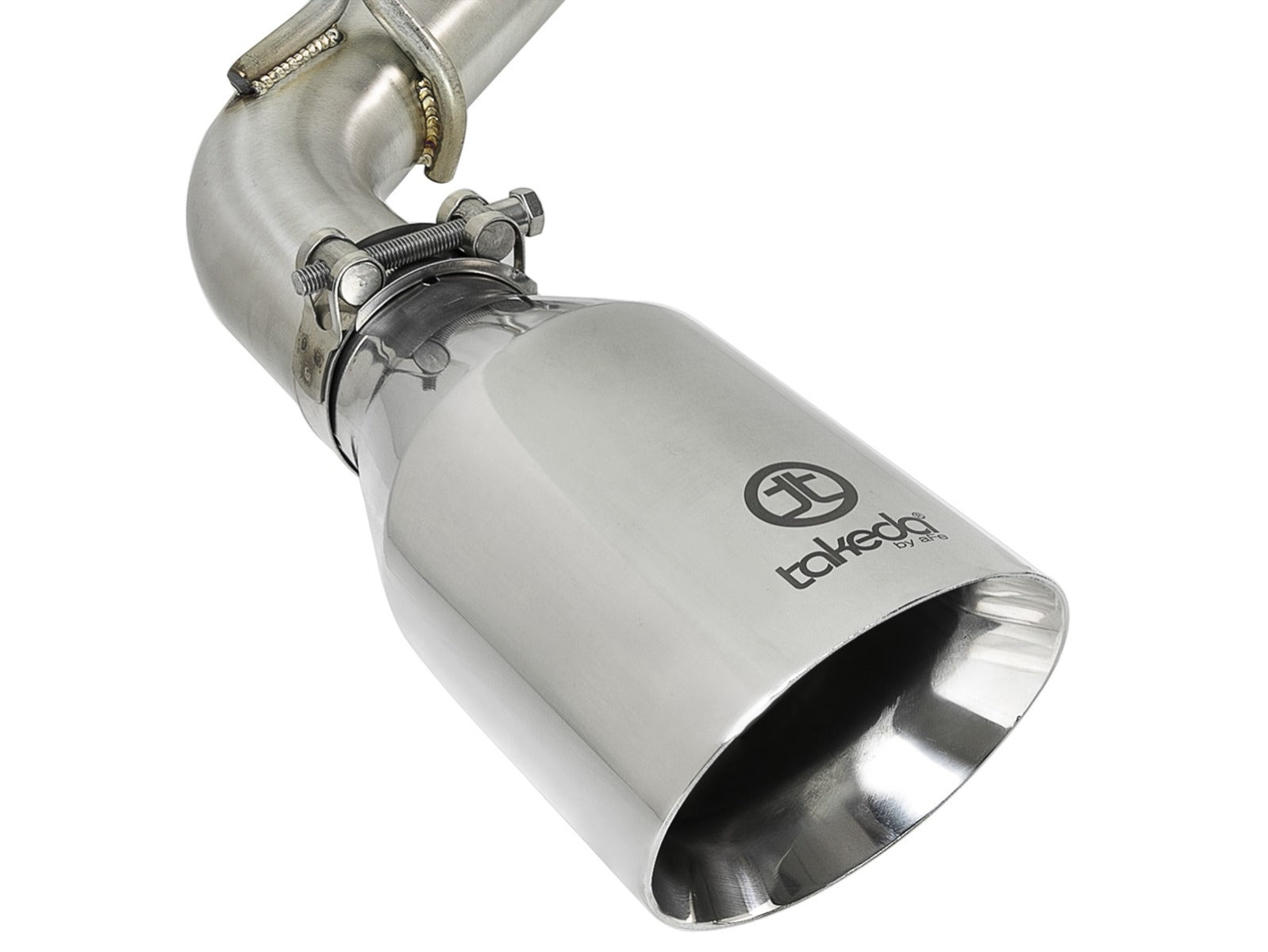 aFe POWER Takeda 2.5in 304 SS CB Exhaust w/ Polished Tips 17-22 Infiniti Q60 V6-3.0L (tt) 49-36134NM-P
