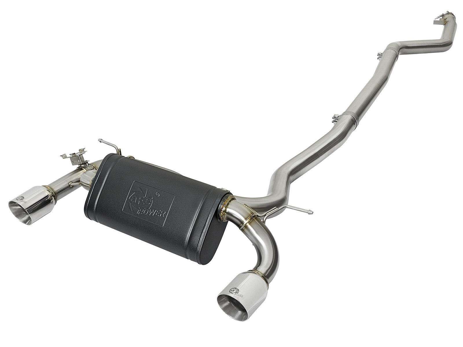 afe POWER MACH Force-Xp 16-19 BMW 340i/340ix/ 17-20 440i/440ix 3.0L 304 SS Cat-Back Exhaust System 49-36334-P
