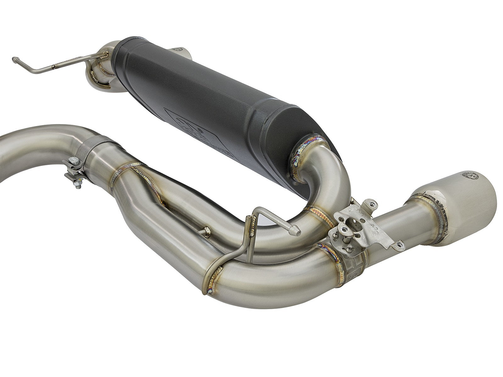 afe POWER MACH Force-Xp 16-19 BMW 340i/340ix/ 17-20 440i/440ix 3.0L 304 SS Cat-Back Exhaust System 49-36334-P