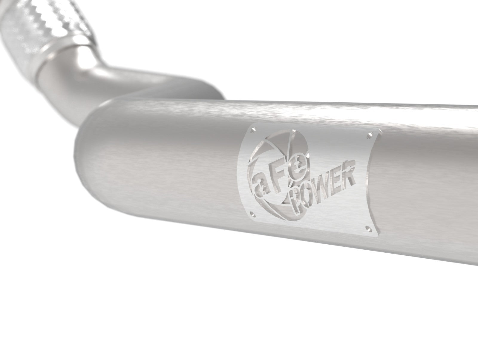 afe POWER MACH Force-Xp 09-16 Audi A4/A5 B8 // 13-16 Allroad // 11-16 Q5 L4-2.0L(t) 304 SS 3in. Front Resonator Delete Pipe 49-36428