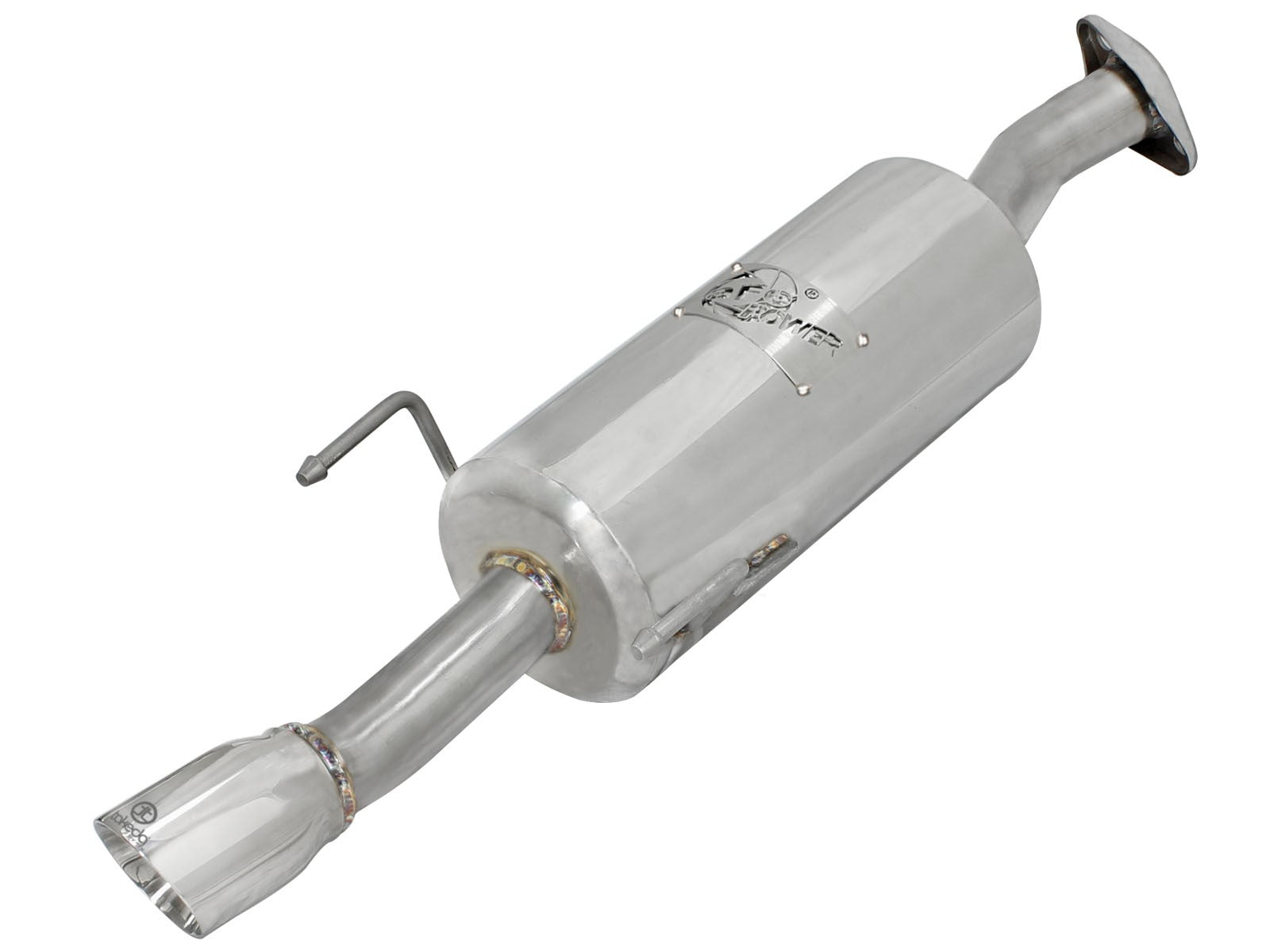 aFe POWER 07-08 Honda Fit L4-1.5L 2in. 304 SS Axle-Back Exhaust System 49-36611