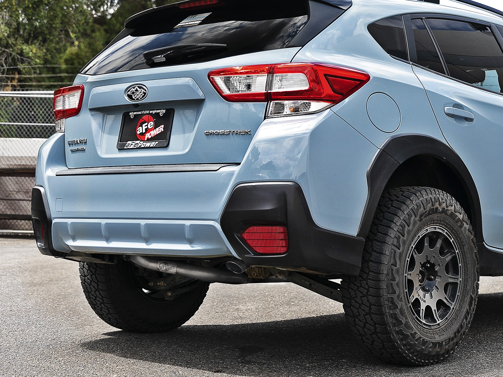 aFe POWER Takeda 2.5in 304 SS Cat-Back Exhaust System Subaru Crosstrek 18-22 H4-2.0L 49-36803