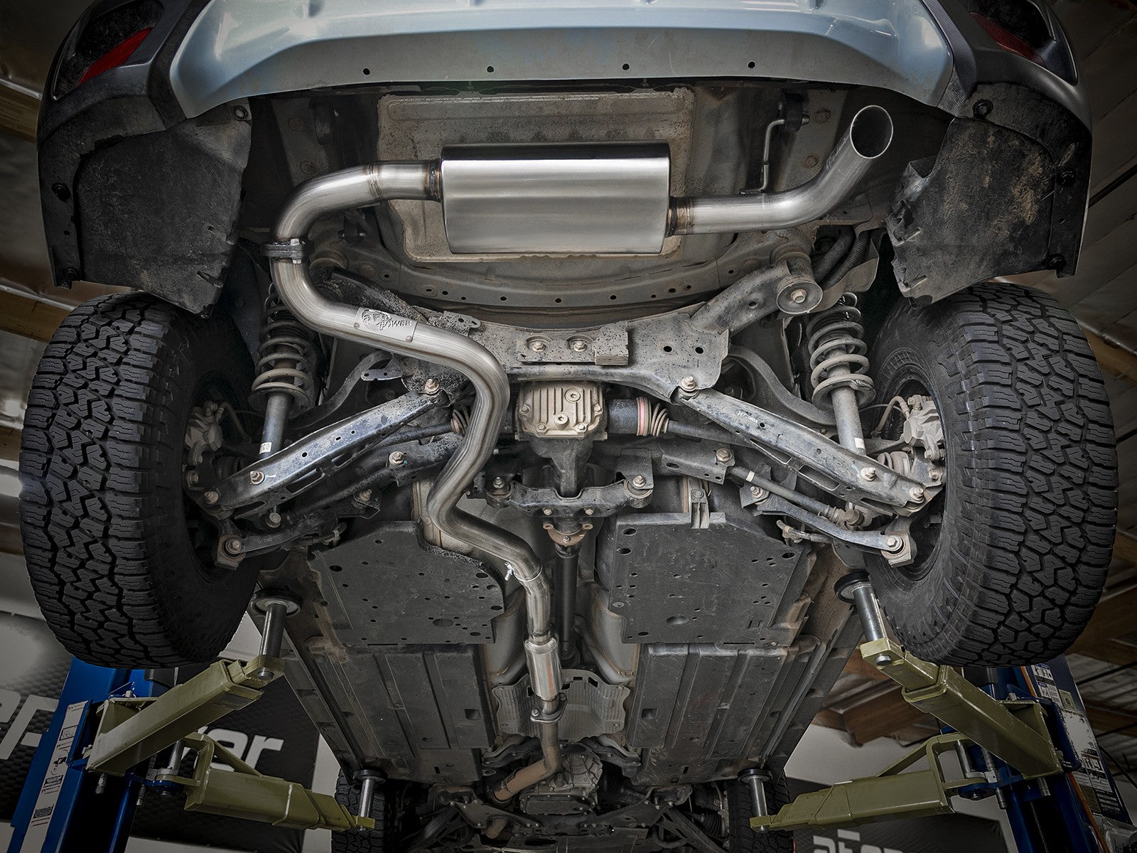 aFe POWER Takeda 2.5in 304 SS Cat-Back Exhaust System Subaru Crosstrek 18-22 H4-2.0L 49-36803