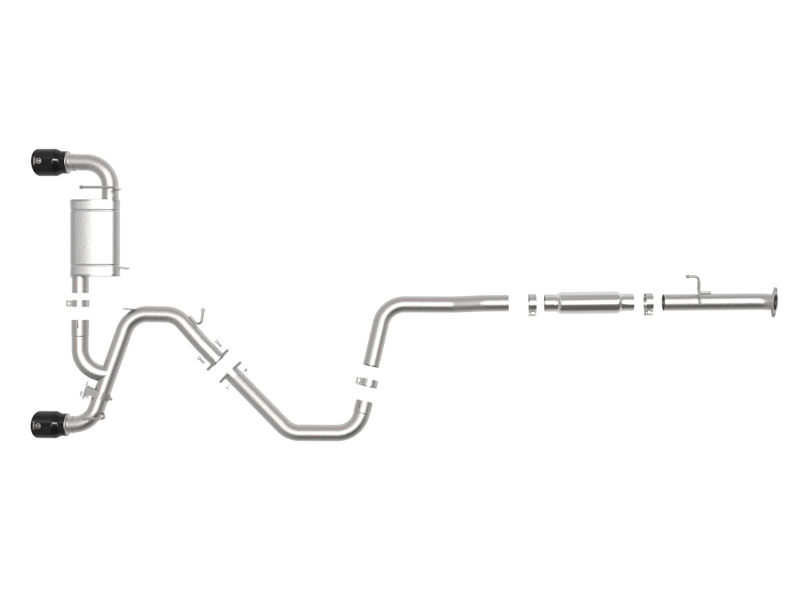 aFe Power Cat Back Exhaust - 19-20 Hyundai Veloster N L4-2.0L (t) 49-37008-B