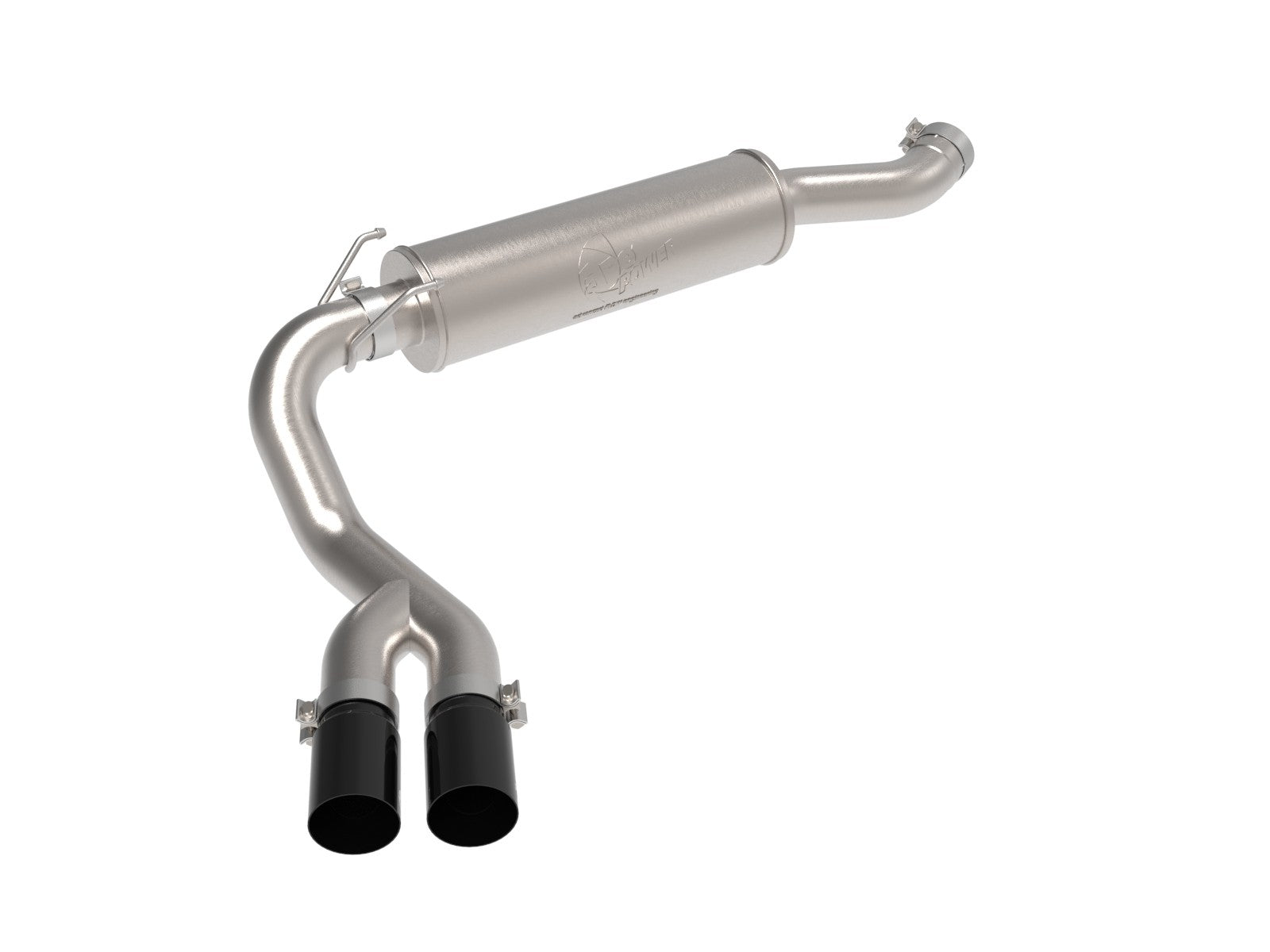 aFe POWER Rebel Series 3.5in SS Cat Back Exhaust w/Black Tips 19-22 RAM V8-6.4L Hemi 49-42082-B